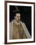 James VI and I (1566-162), King of Scotland, 1595-Adrian Vanson-Framed Giclee Print