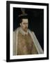 James VI and I (1566-162), King of Scotland, 1595-Adrian Vanson-Framed Giclee Print