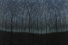 Starry Trees-James W. Johnson-Giclee Print