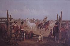 Hunting on Horseback, Return-James Walker-Giclee Print