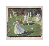 A Game of Tennis-James Wallace-Framed Premium Giclee Print