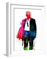 James Watercolor 1-Lora Feldman-Framed Art Print