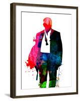 James Watercolor 1-Lora Feldman-Framed Art Print