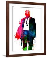 James Watercolor 1-Lora Feldman-Framed Art Print