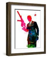 James Watercolor 2-Lora Feldman-Framed Art Print