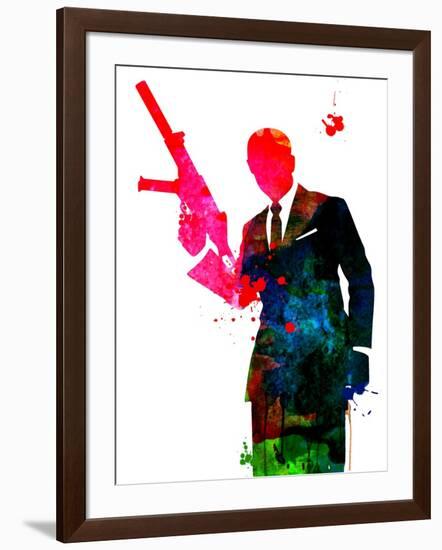 James Watercolor 2-Lora Feldman-Framed Art Print