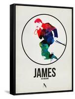 James Watercolor-David Brodsky-Framed Stretched Canvas