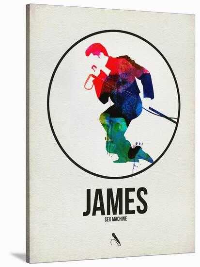 James Watercolor-David Brodsky-Stretched Canvas