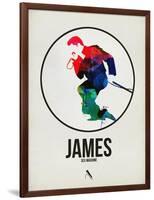 James Watercolor-David Brodsky-Framed Art Print