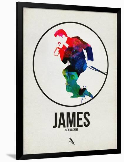 James Watercolor-David Brodsky-Framed Art Print