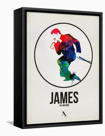 James Watercolor-David Brodsky-Framed Stretched Canvas