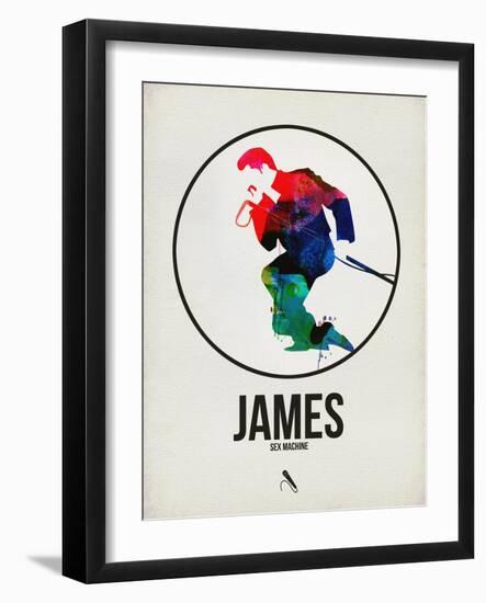 James Watercolor-David Brodsky-Framed Art Print