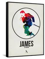 James Watercolor-David Brodsky-Framed Stretched Canvas