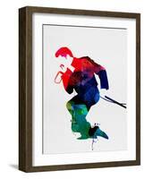 James Watercolor-Lora Feldman-Framed Art Print