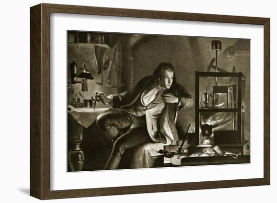 James Watt and the Steam-Engine-Marcus Stone-Framed Giclee Print