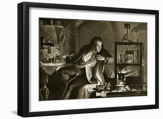 James Watt and the Steam-Engine-Marcus Stone-Framed Giclee Print