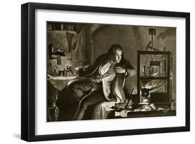 James Watt and the Steam-Engine-Marcus Stone-Framed Giclee Print