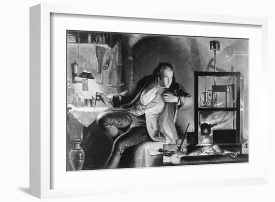 James Watt as a Young Man, C1769-James Scott-Framed Giclee Print