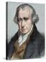 James Watt (Greenok 1736-Heathfield, 1819). Scottish Inventor and Mechanical Engineer-Prisma Archivo-Stretched Canvas