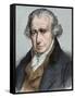 James Watt (Greenok 1736-Heathfield, 1819). Scottish Inventor and Mechanical Engineer-Prisma Archivo-Framed Stretched Canvas