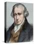 James Watt (Greenok 1736-Heathfield, 1819). Scottish Inventor and Mechanical Engineer-Prisma Archivo-Stretched Canvas