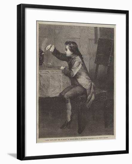 James Watt's First Idea of Steam-Marcus Stone-Framed Giclee Print