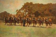 Shire Horses, 1896-James Weaver Tattersall-Giclee Print