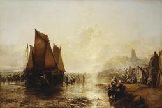 Evening off St Michael's Mount, 1855-James Webb-Giclee Print