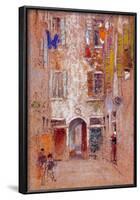 James Whistler Corte del Paradiso Art Print Poster-null-Framed Poster