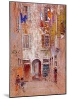 James Whistler Corte del Paradiso Art Print Poster-null-Mounted Poster