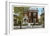 James Whitcomb Riley House, Indianapolis, Indiana-null-Framed Art Print