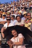 August 1960: Spectators at the 1960 Rome Olympic Summer Games-James Whitmore-Framed Photographic Print