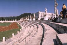 September 1, 1960: Shot of the Olympic Track and Field Stadium, 1960 Rome Summer Olympic Games-James Whitmore-Photographic Print