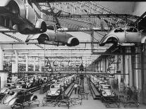 Volkswagen Plant Assembly Line-James Whitmore-Framed Photographic Print