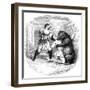 James Whitney Is Caught by a Bear-null-Framed Art Print