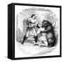 James Whitney Is Caught by a Bear-null-Framed Stretched Canvas