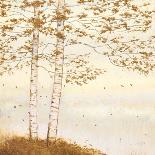 Golden Birch I Off White-James Wiens-Art Print