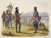 Richard II Stops the Duel Between Hereford and Norfolk-James William Edmund Doyle-Giclee Print