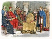 Edward III Vows That He Will Make Peace-James William Edmund Doyle-Giclee Print