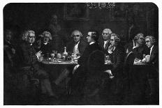 Samuel Johnson - dining-James William Edmund Doyle-Giclee Print