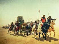 Richard Coeur De Lion on His Way to Jerusalem-James William Glass-Mounted Giclee Print