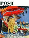 "Business at the Beach," January 23, 1960-James Williamson-Giclee Print