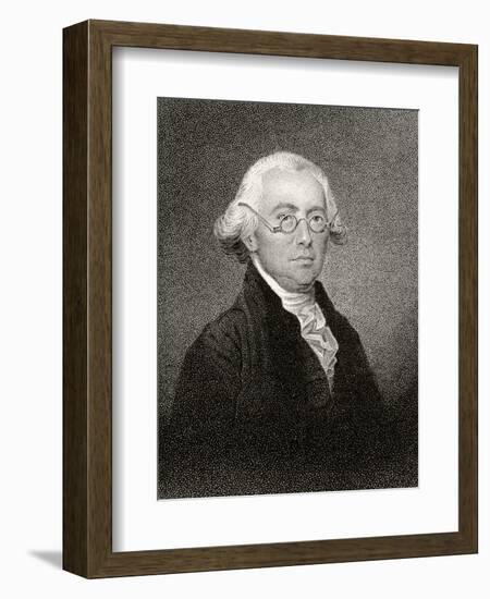 James Wilson, Engraved by James Barton Longacre (1794-1869)-null-Framed Giclee Print