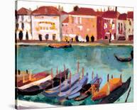 Gondoles a Venise-James Wilson Morrice-Mounted Premium Giclee Print