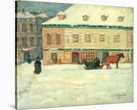 Winter Scene-James Wilson Morrice-Framed Premium Giclee Print