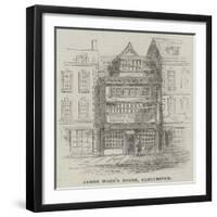 James Wood's House, Gloucester-null-Framed Giclee Print