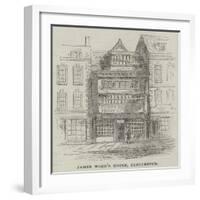 James Wood's House, Gloucester-null-Framed Giclee Print