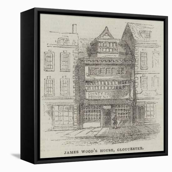 James Wood's House, Gloucester-null-Framed Stretched Canvas