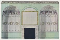 Soho House: Plan of the Ground Storey; Plan of the Bedchamber Storey; Elevation of the South…-James Wyatt-Stretched Canvas