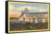 Jamestown Bridge, Narragansett Bay, Rhode Island-null-Framed Stretched Canvas